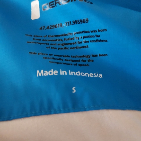 Gerbing Bright Blue Heated Puffer Jacket - Picture 3 of 8